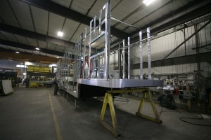 Race transporter in production