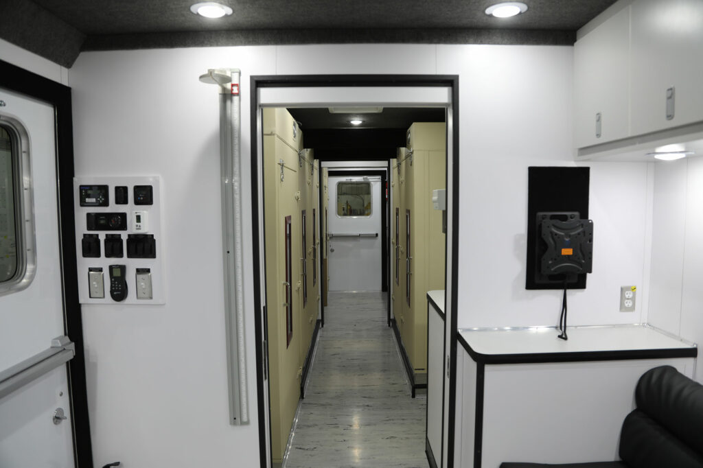 Mobile health clinic interior