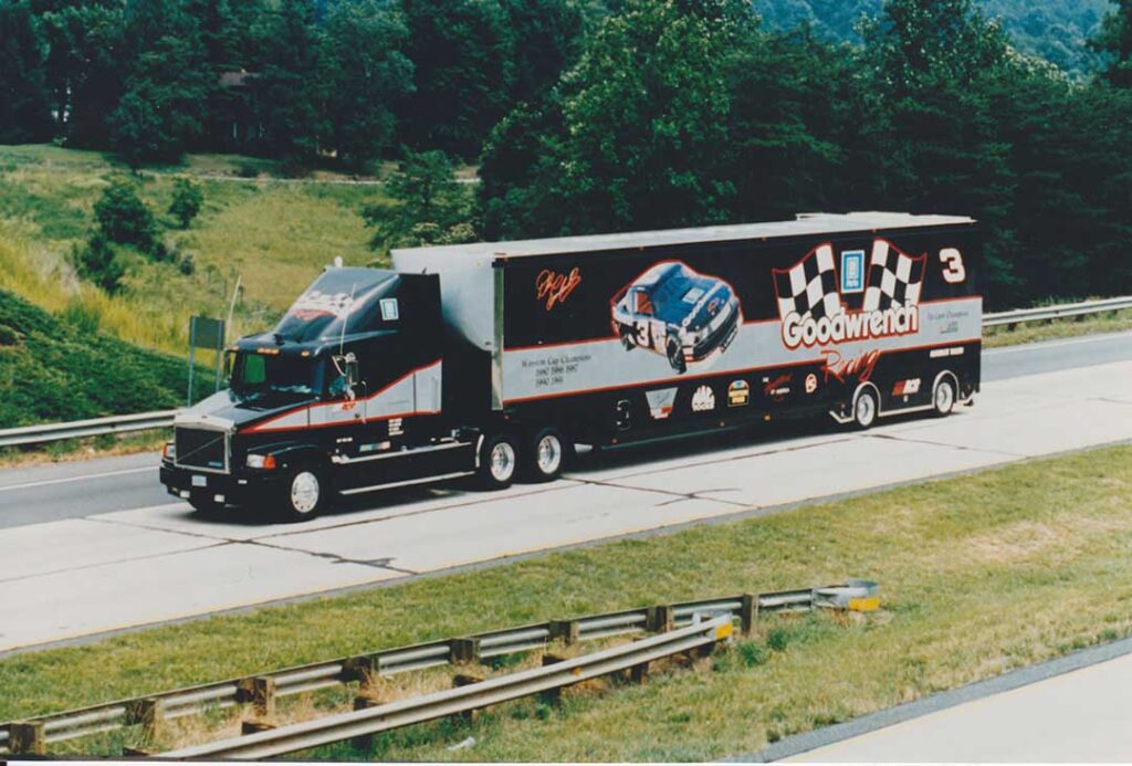 First RCR race transporter